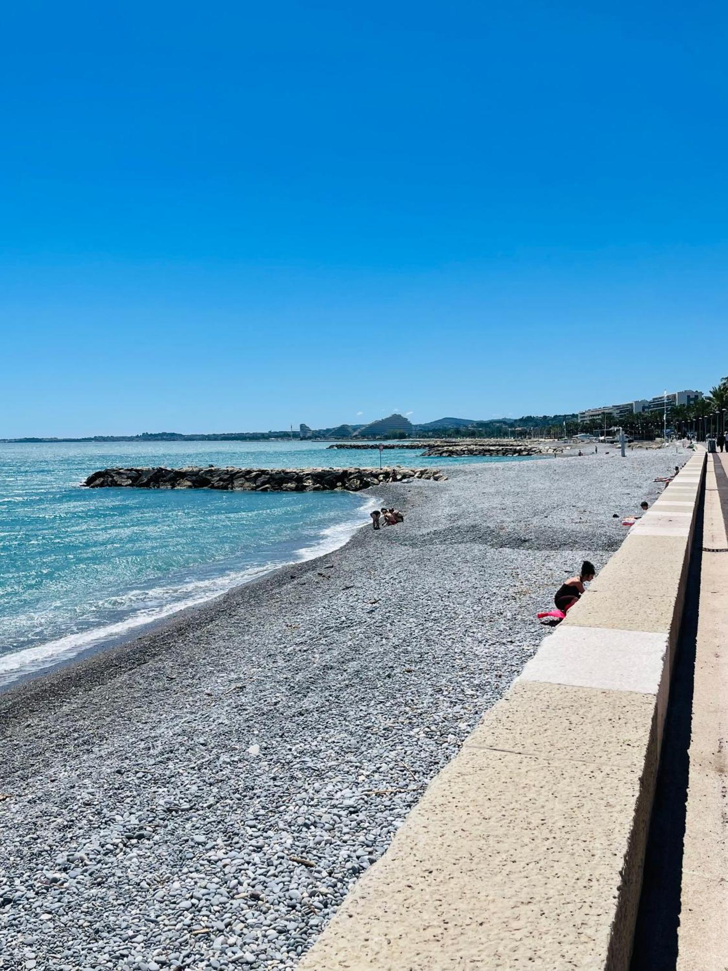 Cocon Douillet Face A La Mer De Cagnes Sur Mer 아파트 외부 사진