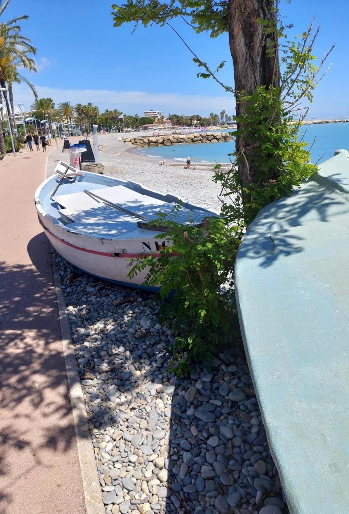 Cocon Douillet Face A La Mer De Cagnes Sur Mer 아파트 외부 사진